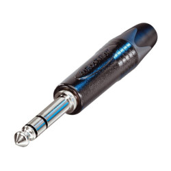 6.3 M TRS NI 1/4'' stereo jack, nickel plated