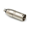 AD XLR M - RCA F Adapter, 3pin xlr male to RCA female