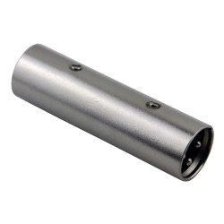 AD XLR M - XLR M Adapter, 3pin xlr male to 3pin xlr male