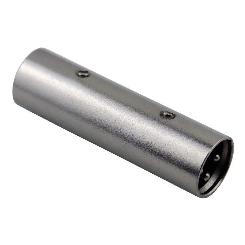 AD XLR M - XLR M Adapter, 3pin xlr male to 3pin xlr male