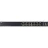 Pakedge 26-Port Unmanaged Gigabit Switch with 2 Single Fiber