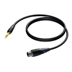 ProCab CLA900/5 6.3mm Jack male to XLR female, 5m - Audio ka