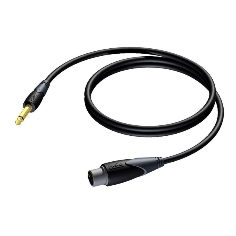 ProCab CLA900/5 6.3mm Jack male to XLR female, 5m - Audio ka
