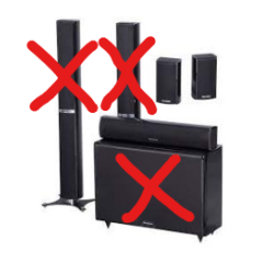 (Used) Wharfedale Achromatic Speakers