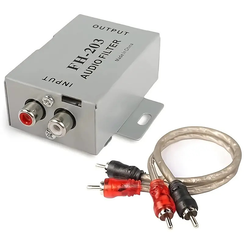 Audio Izolator RCA F - RCA F 2-kanala metalni Audio Izolator RCA F - RCA F 2-kanala metalni