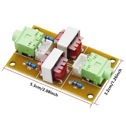 Audio Izolatorska elektronska ploca 3.5F - 3.5F