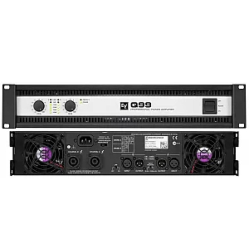 (Used) Electrovoice Q99 2-Channel Power Amplifier 900 Watts