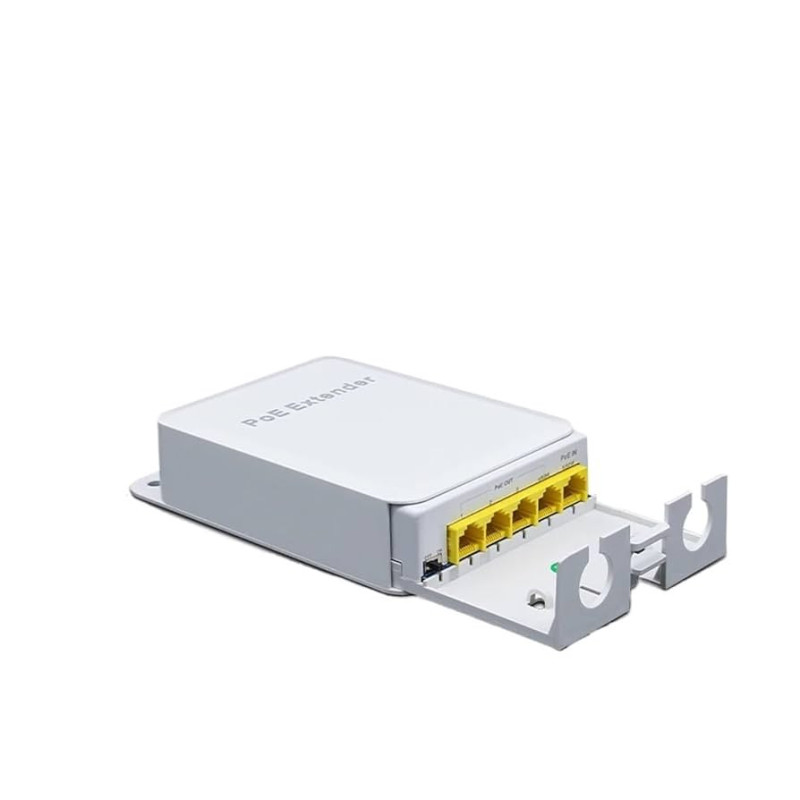 5 Port Waterproof POE Extender 4 Port Repeater 100/1000Mbps Outdoor Network IP55 5 Port Waterproof POE Extender 4 Port Repeater 100/1000Mbps Outdoor Network IP55